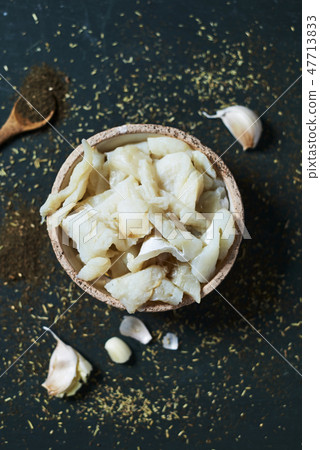 desalinated strips of salt cod 47713833
