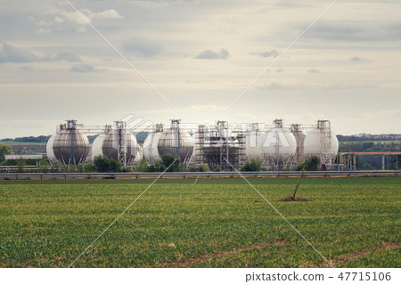 Liquid and fluid gas holder storage, sphere shape 47715106