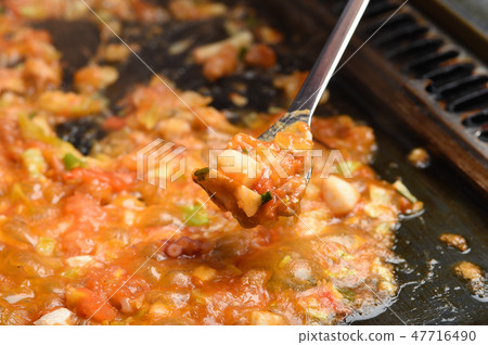 Monja fried down town gourmet 47716490