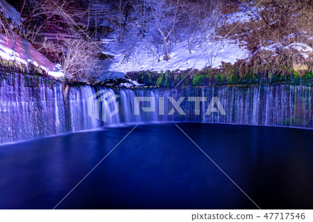 Shiraito Falls Light Up (Karuizawa Town, Nagano Prefecture) 47717546