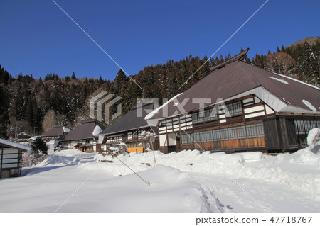 重要的傳統建築保護區白馬村青木村 47718767
