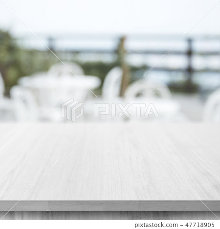 Shiraki - background material - cafe terrace - blur - platform - desk Shiraki - background material - cafe terrace - blur - platform - desk 47718905
