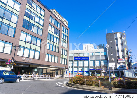 Station front view Yutenji station 47719096