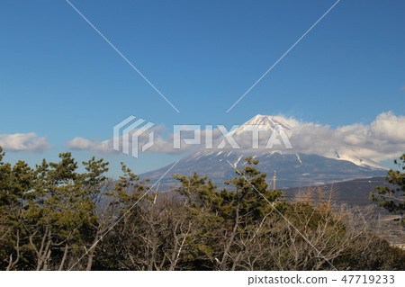 從Tago no-ura看到的富士山 47719233
