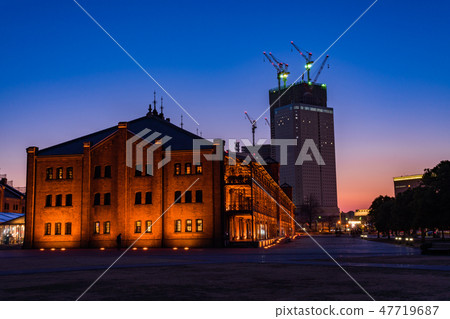 (Kanagawa) Yokohama Minato Mirai red brick warehouse 47719687