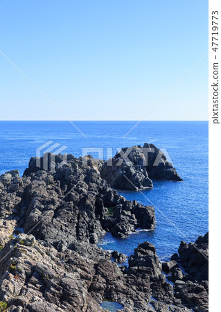 Rocky field at the tip of Honju southernmost tip Shionomi 47719773