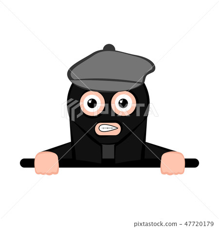 Scared thief cartoon Scared thief cartoon 47720179