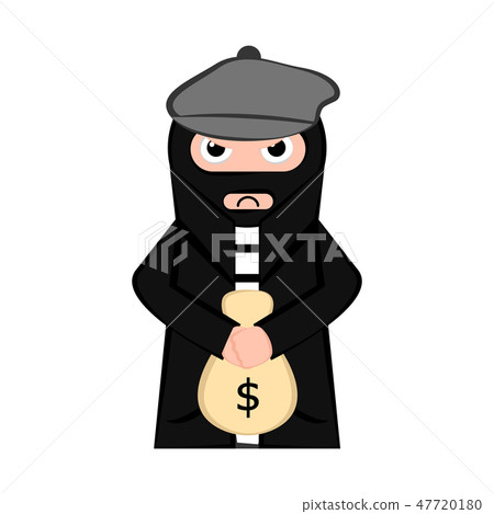 Angry thief cartoon Angry thief cartoon 47720180