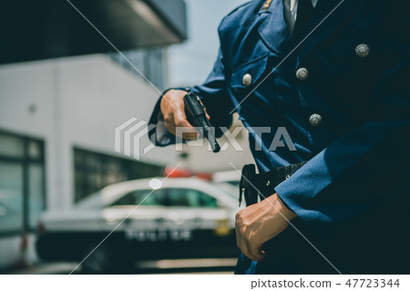 警察 手槍 警官 47723344