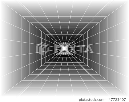 Grid tunnel underground passage image Grid tunnel underground passage image 47723407