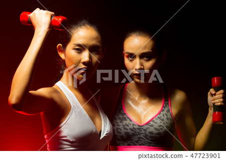 Fitness Woman, Girl Can do Strong 47723901