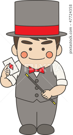 Male character magician Male character magician 47724358