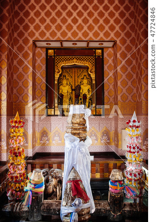 Buriram city pillar shrine, Thailand 47724846