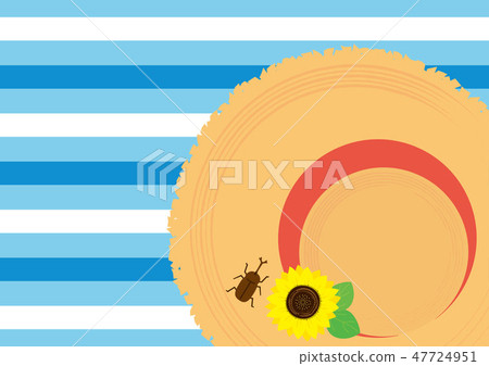 Summer Background - Straw Hat 2 Summer Background - Straw Hat 2 47724951