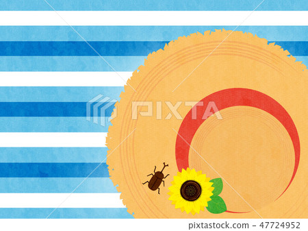 Summer background - Straw Hat 2 Tech 47724952