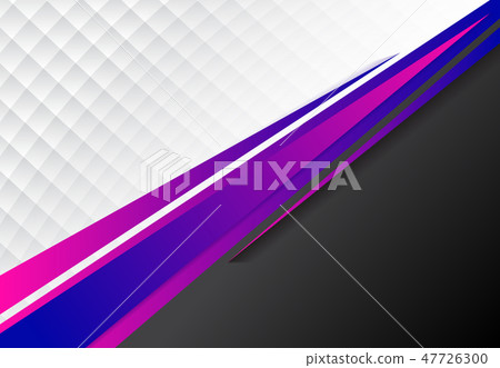 template corporate concept blue, purple and black 47726300
