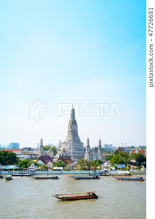 Wat Arun of Bangkok, Thailand (after restoration work / taken in 2018) Wat Arun of Bangkok, Thailand (after restoration work / taken in 2018) 47726681