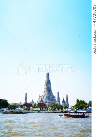 Wat Arun of Bangkok, Thailand (after restoration work / taken in 2018) Wat Arun of Bangkok, Thailand (after restoration work / taken in 2018) 47726708