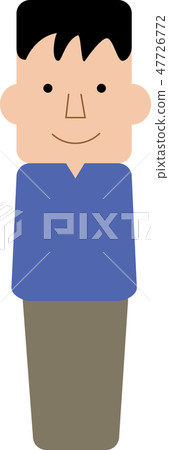 Person stamp Japanese 47726772