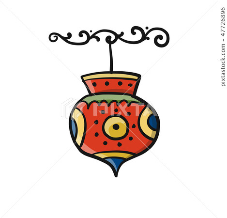 Arabic lamp, sketch for your design Arabic lamp, sketch for your design 47726896