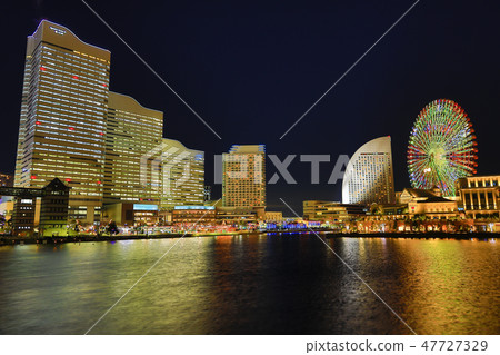 港未來夜景 港未來夜景 47727329