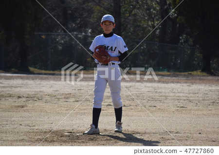 Boys Baseball Pitcher 47727860
