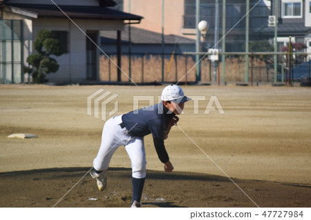 Boys Baseball Pitcher 47727984