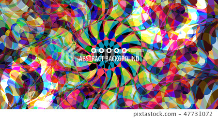 Geometric colorful abstract background 47731072