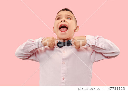 Winning success man happy ecstatic celebrating being a winner. Dynamic energetic image of male model 47731123