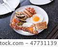 Breakfast on the table 47731139