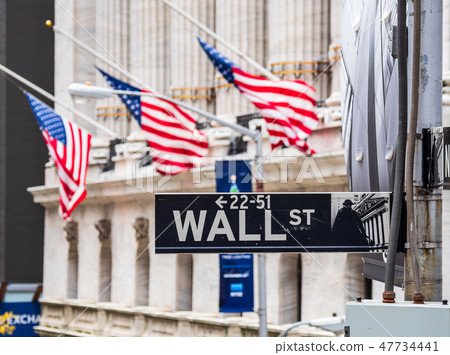 New York Wall Street 47734441