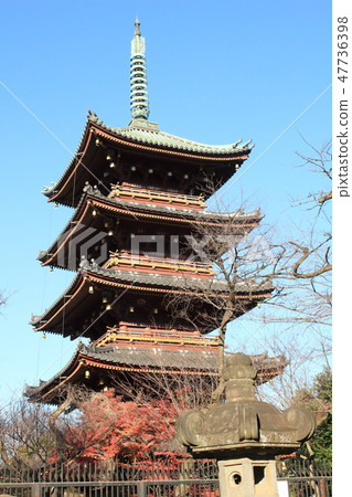 Ueno Toshogu Shrine five-storied pagoda Ueno Toshogu Shrine five-storied pagoda 47736398