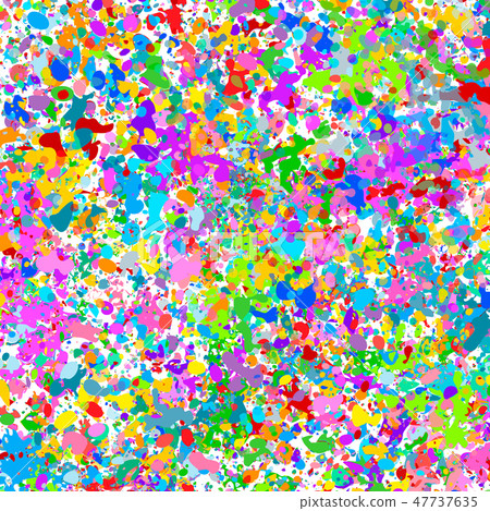 Multi-colored vector background of colorful drops 47737635