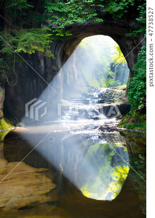 Nomizonotaki（清水市千葉縣清水Keiryu公園）[寒冷的氣氛] 47738527