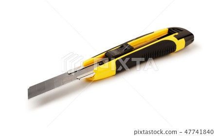 Yellow stationery knife Yellow stationery knife 47741840