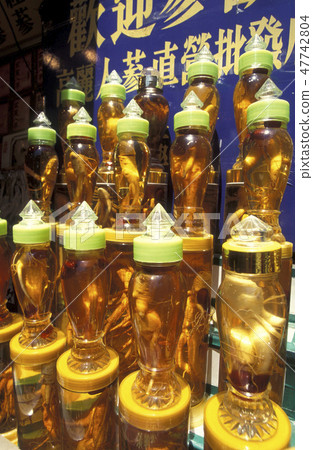 SOUTHKOREA SEOUL MARKET GINSENG SOUTHKOREA SEOUL MARKET GINSENG 47742804