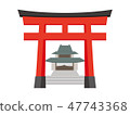 A temple / shrine 47743368