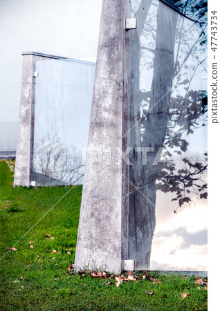 Modern architectural buildings with glass Modern architectural buildings with glass 47743734
