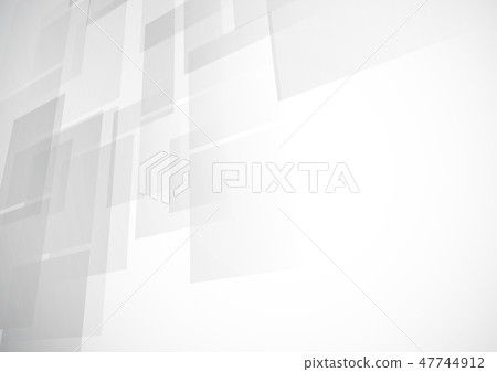 Abstract technology white and gray color modern 47744912