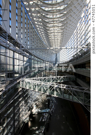 Internal structure of Tokyo International Forum Internal structure of Tokyo International Forum 47745051