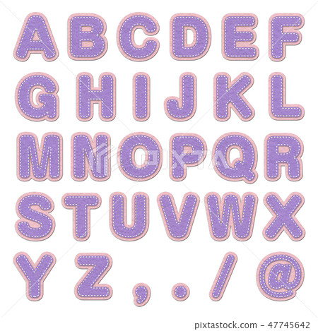 Alphabet 47745642