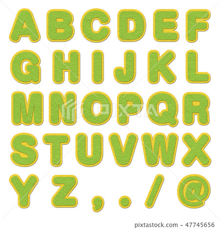 Alphabet 47745656