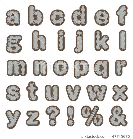 Alphabet 47745670