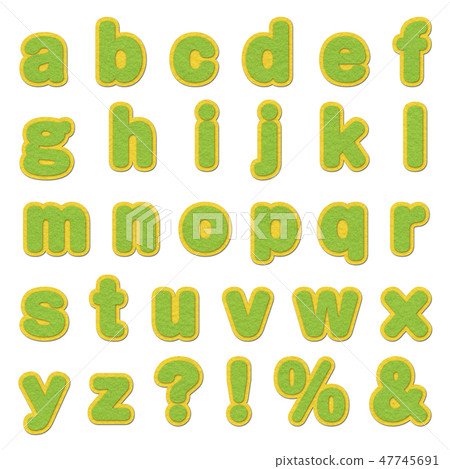 Alphabet 47745691