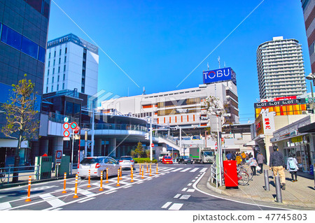 船橋站南口的風景 47745803