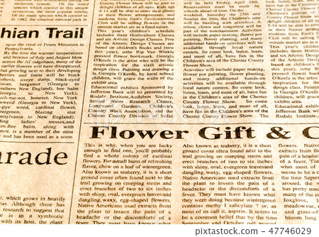 英文報紙，棕褐色，棕褐色 47746029