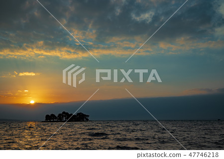 Lake Shinji Sunset Lake Shinji Sunset 47746218