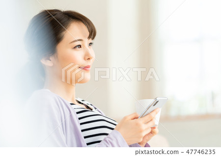 Female internet girl using smaho lifestyle female portrait Female internet girl using smaho lifestyle female portrait 47746235
