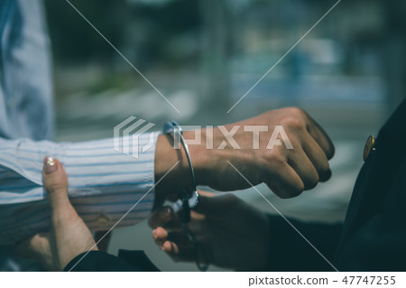 arrest, handcuff, criminal 47747255