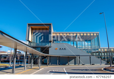 Takayama station New station west entrance (Hakusan mouth) 47748207